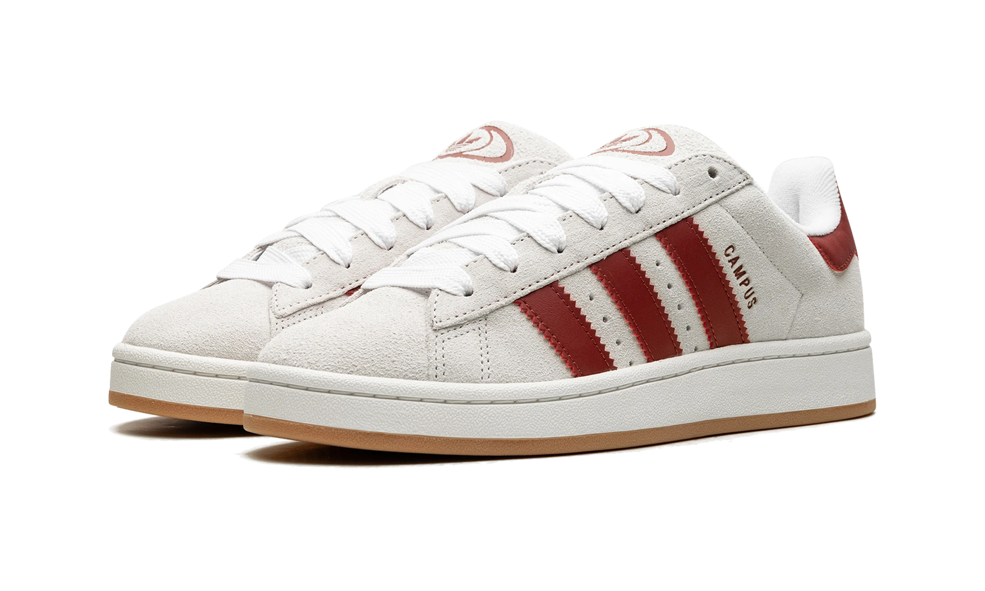 Adidas Campus 00s Crystal White Preloved Ruby