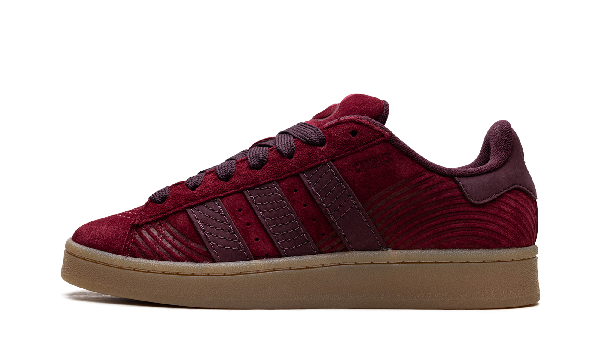 Adidas Campus 00s Japanese Rock Garden Burgundy