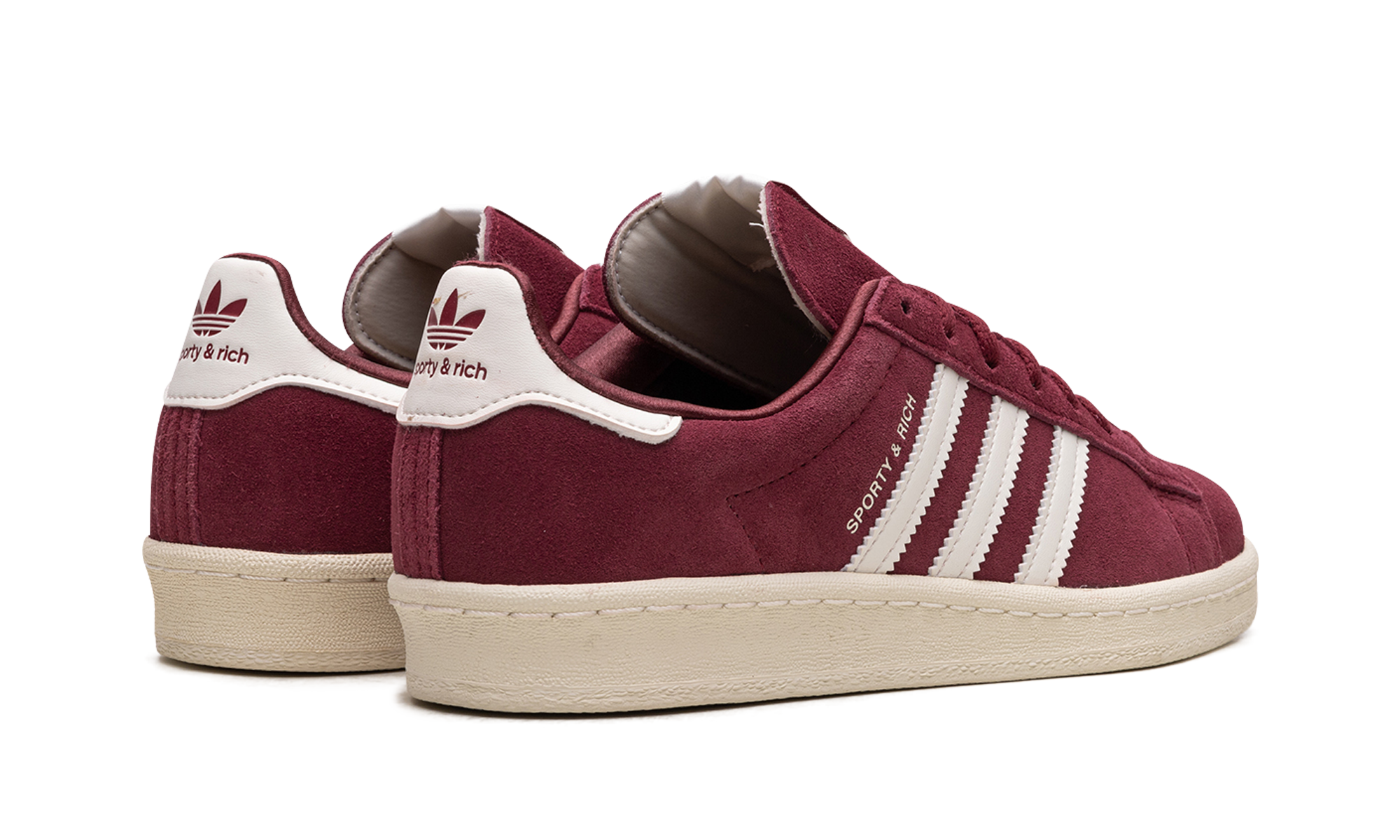 Adidas Campus 80s Sporty & Rich Merlot Cream