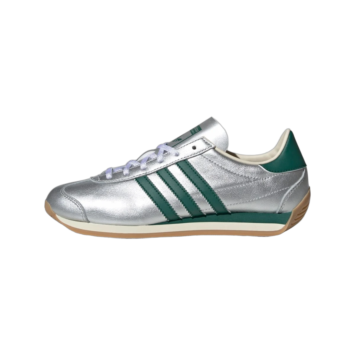 Adidas Country OG Silver Metallic Collegiate Green