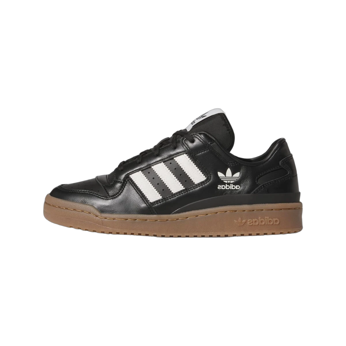 Adidas Forum Low Core Black White Gum