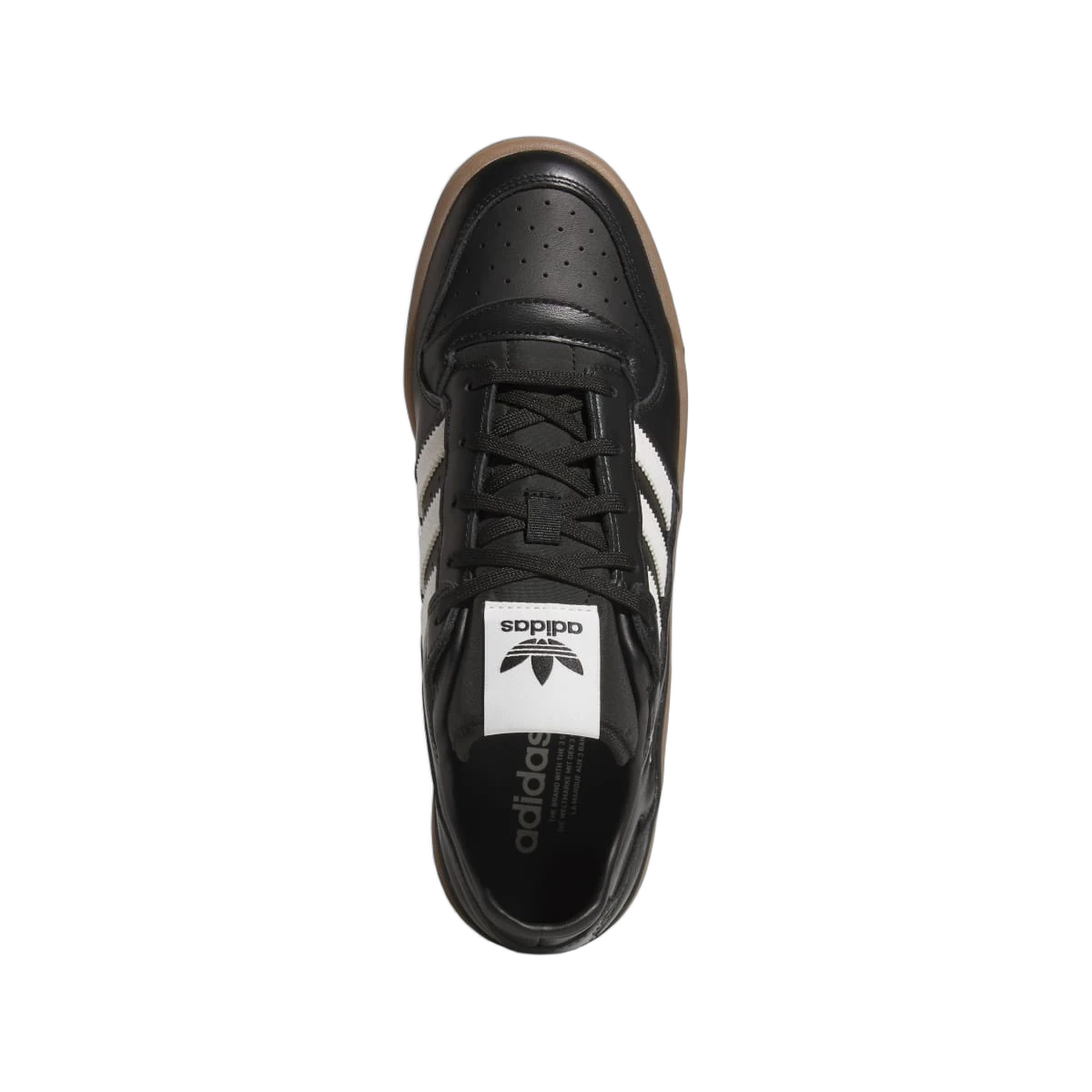 Adidas Forum Low Core Black White Gum