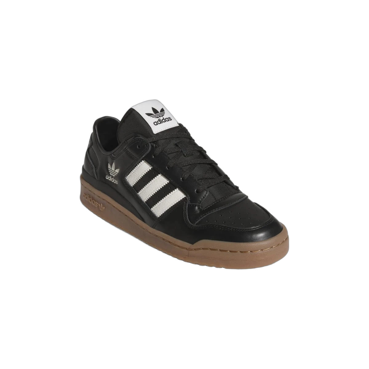 Adidas Forum Low Core Black White Gum