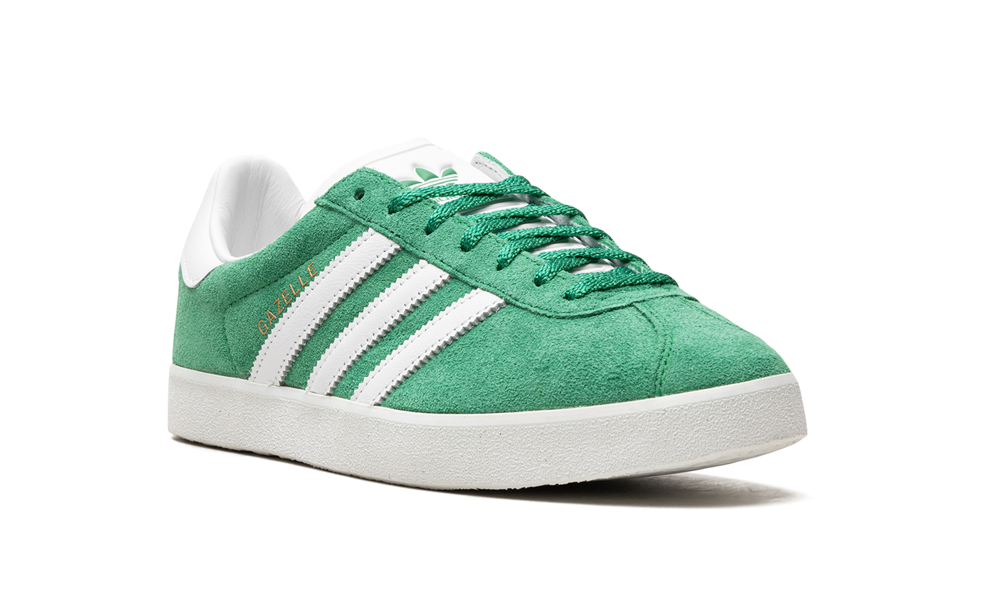 Adidas Gazelle 85 Green White Gold Metallic