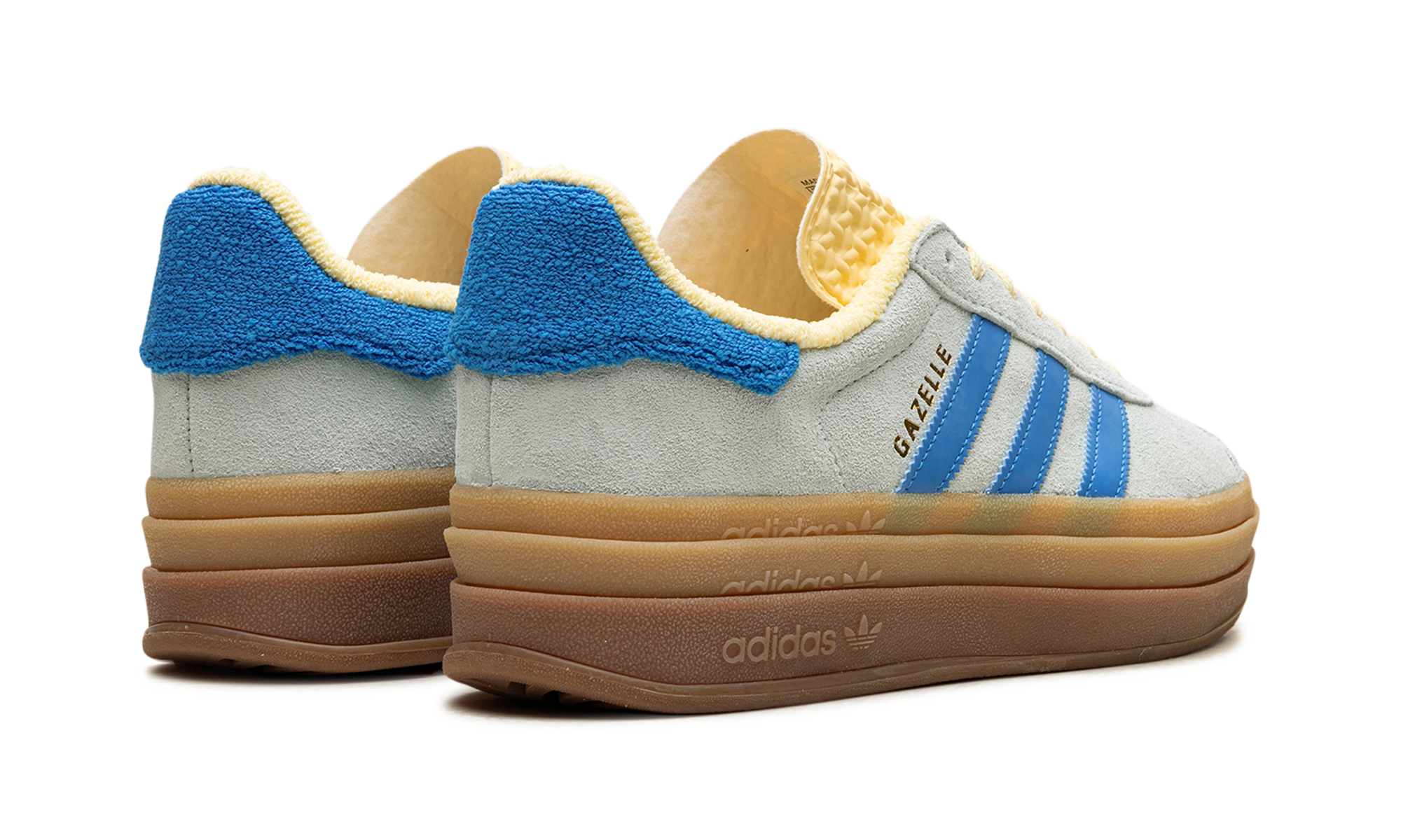 Adidas Gazelle Bold Almost Blue Yellow