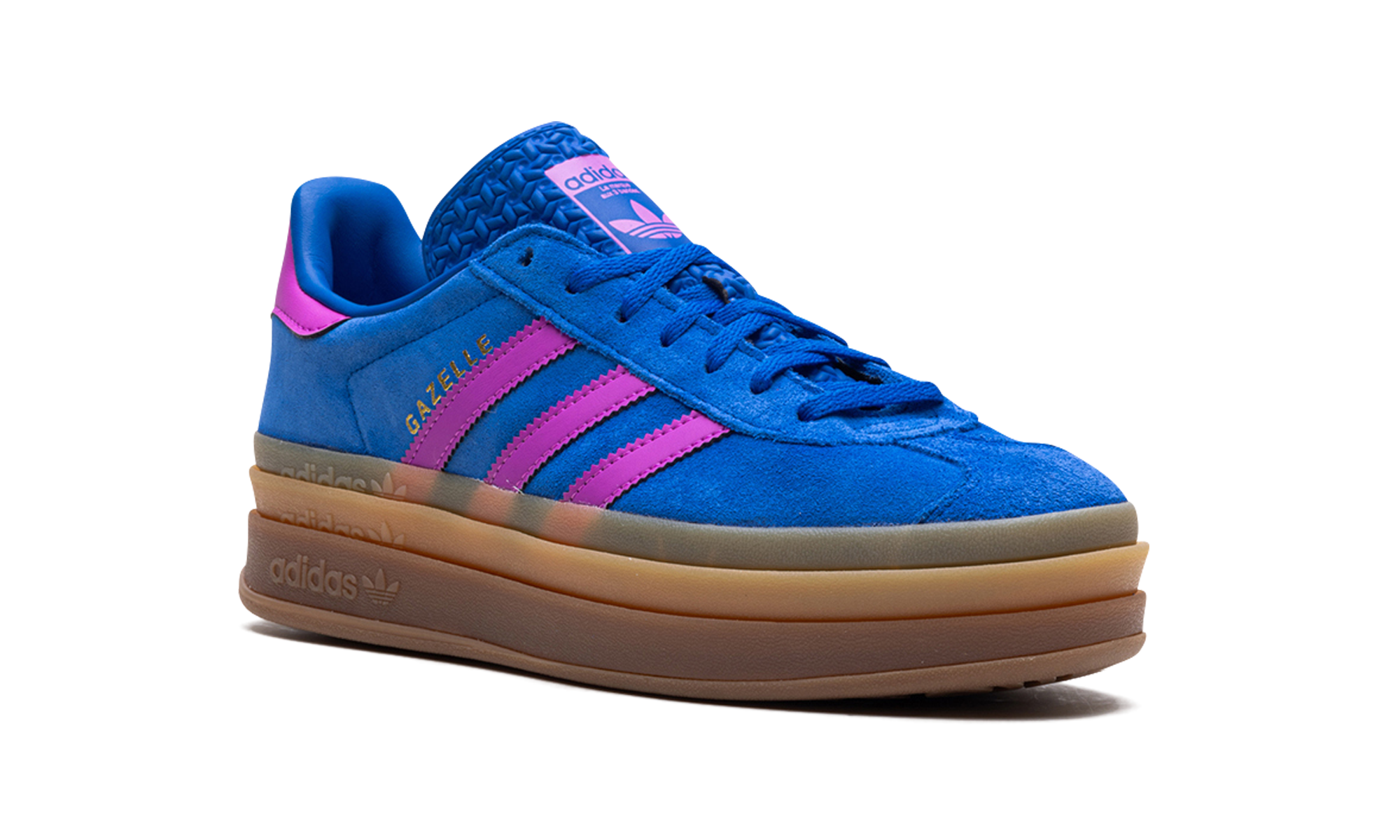 Adidas Gazelle Bold Bold Blue Lucid Pink