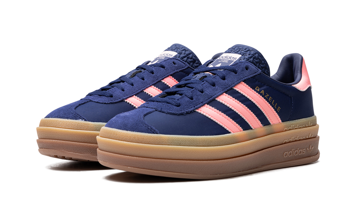 Adidas Gazelle Bold Dark Blue Pink Spark
