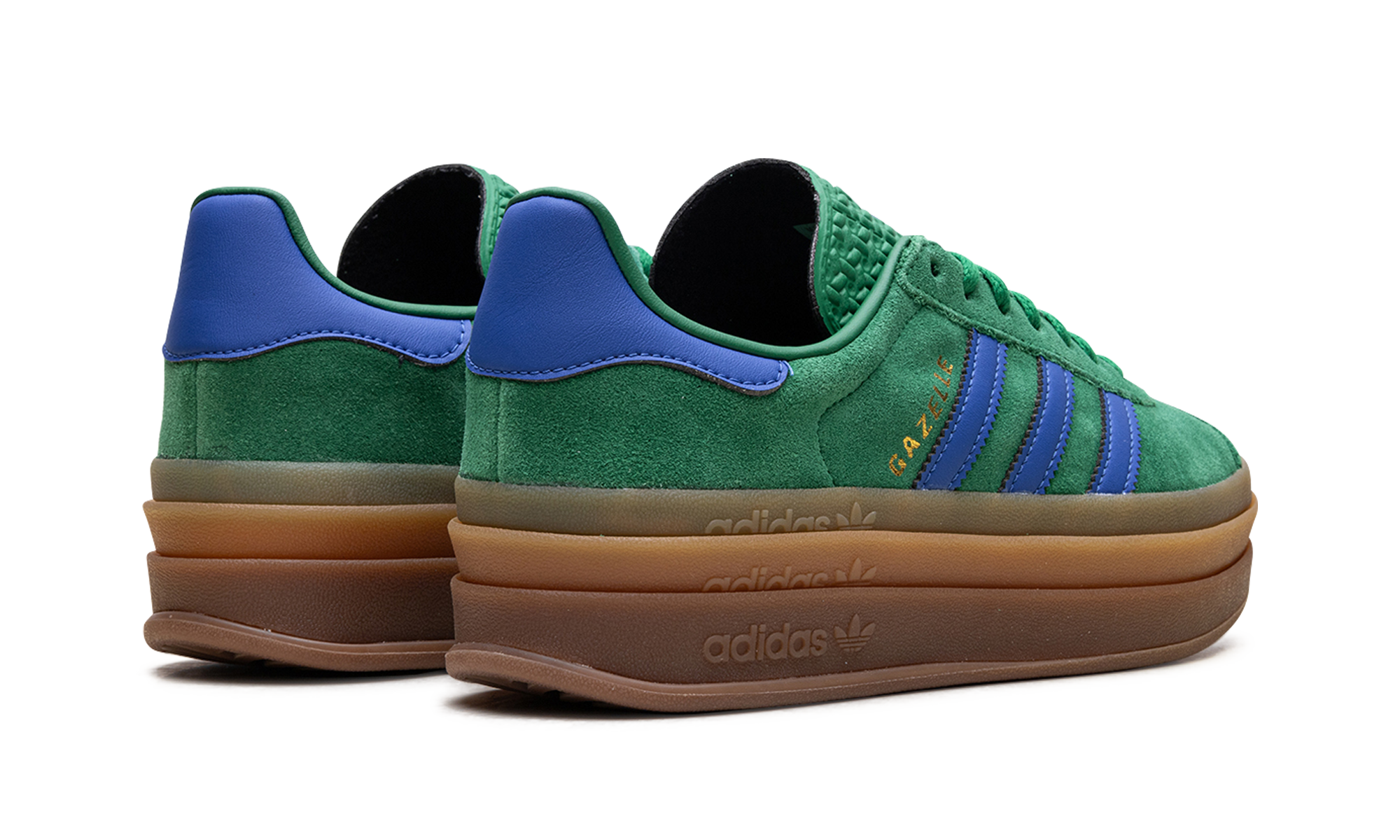 Adidas Gazelle Bold Green Blue Gum