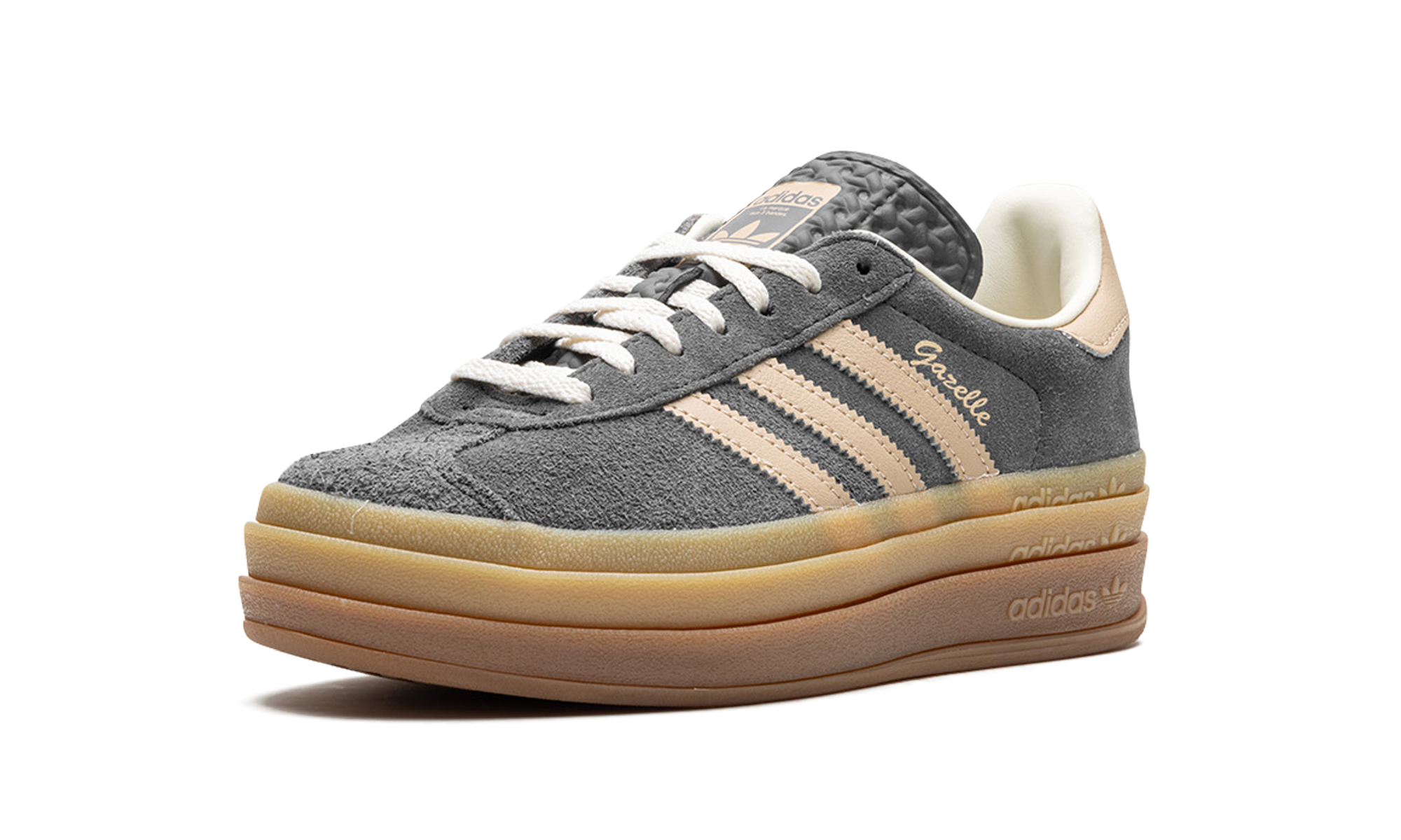 Adidas Gazelle Bold Grey Magic Beige Gum