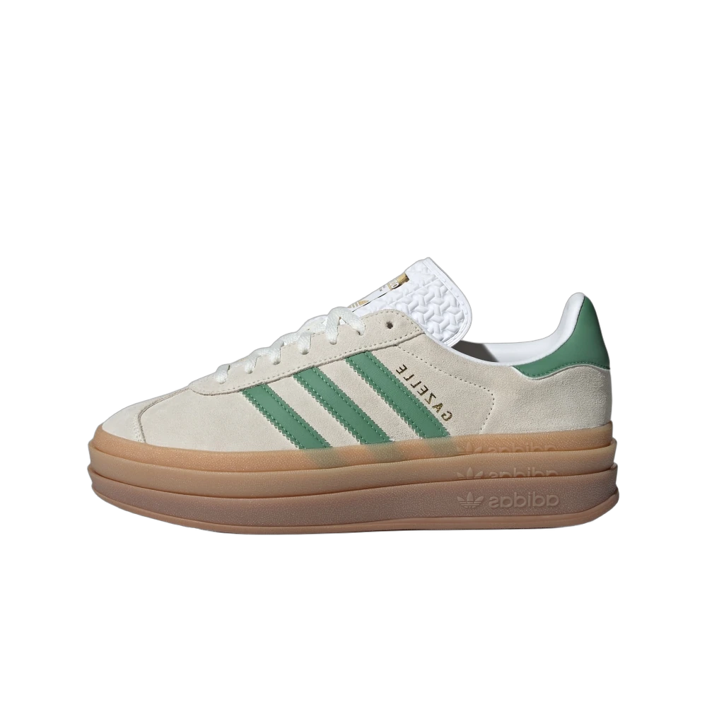 Adidas Gazelle Bold Off White Preloved Green, Off White / Preloved Green / Cloud White (IH7558)