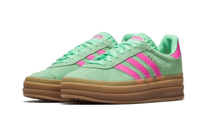 Adidas Gazelle Bold Pulse Mint Pink, Pulse Mint/Screaming Pink/Gum (H06125)