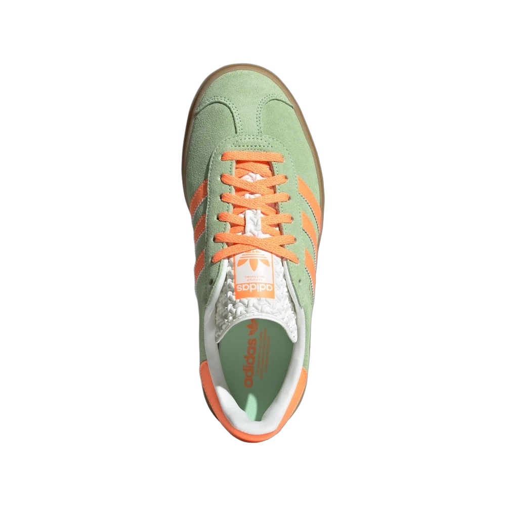 Adidas Gazelle Bold Semi Green Spark, Semi Green Spark/Screaming Orange / Core White (IH7495)