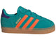 Adidas Gazelle Comfort Closure Pure Teal Impact Orange Collegiate Purple (TD)