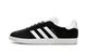 Adidas Gazelle Core Black Cloud White Gold