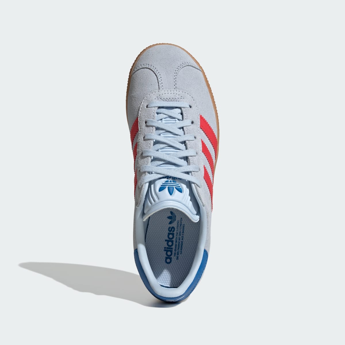 Adidas Gazelle Crystal Sky Lucid Red Blue Bird