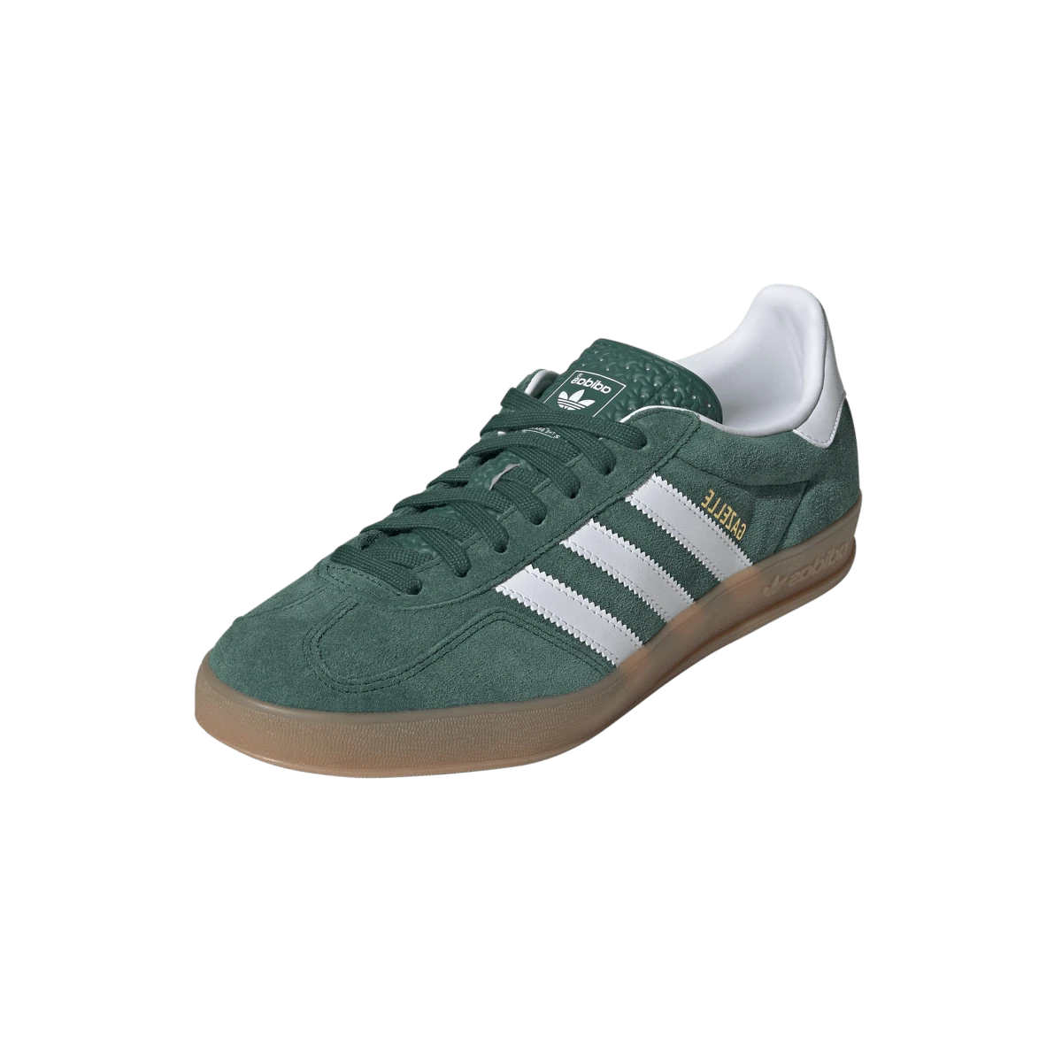 Adidas Gazelle Indoor Collegiate Green Cloud White Gum, Collegiate Green/Cloud White/Gum (JI2062)