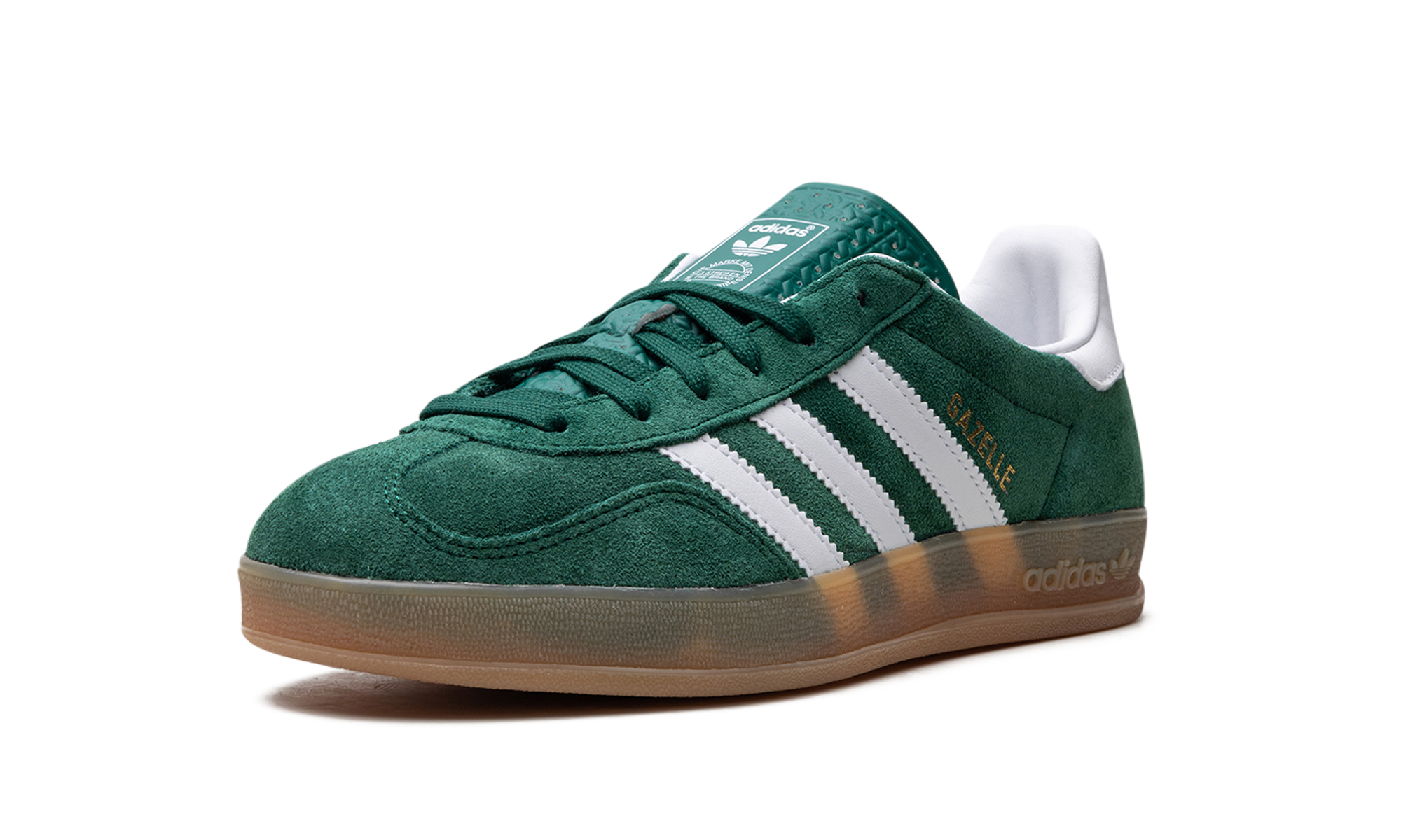 Adidas Gazelle Indoor Collegiate Green Cloud White Gum
