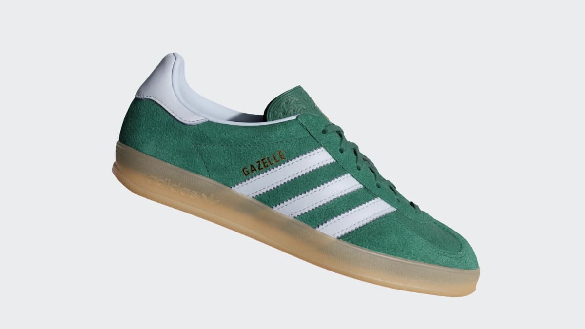 Adidas Gazelle Indoor Collegiate Green Crystal Sky