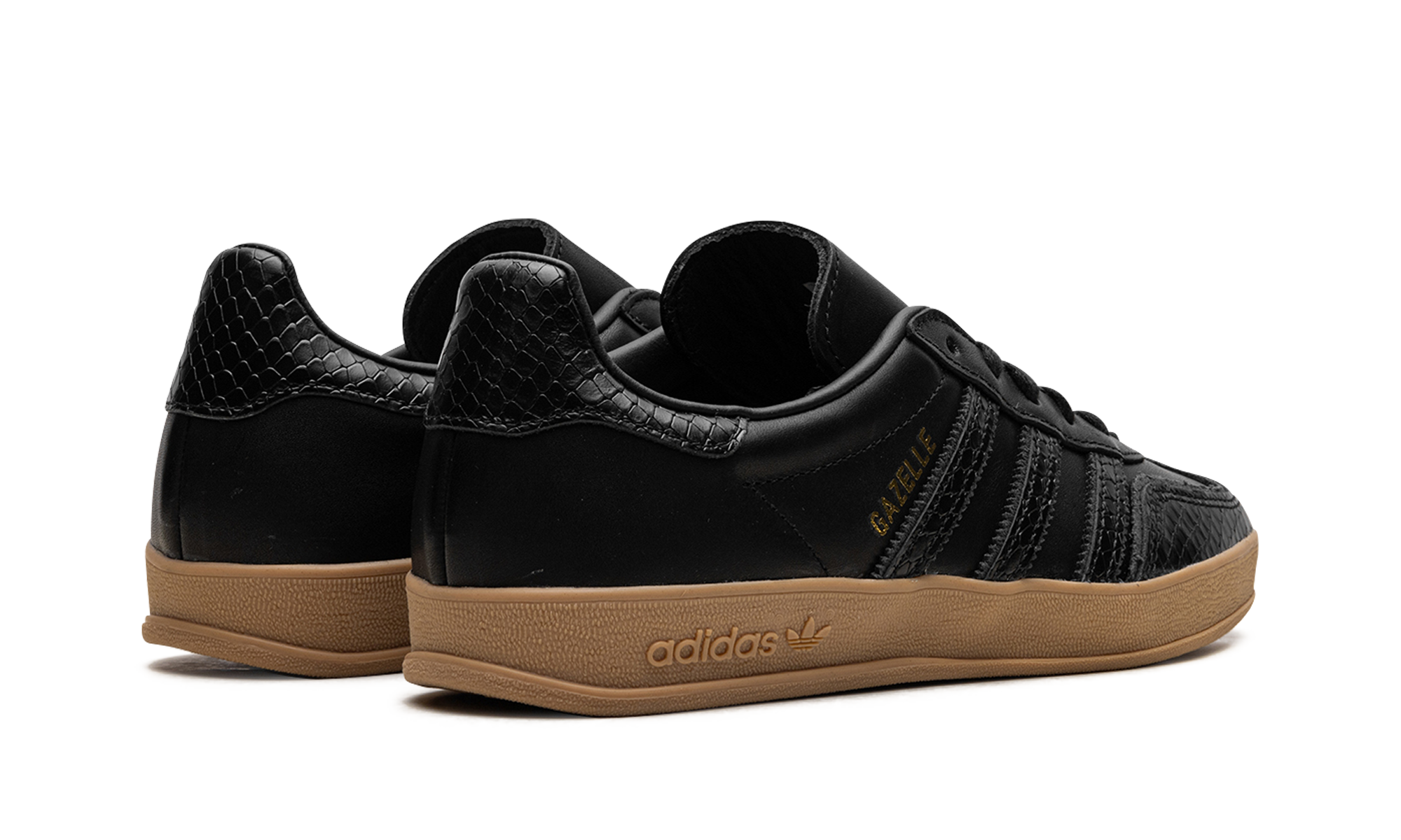 Adidas Gazelle Indoor Core Black Snakeskin