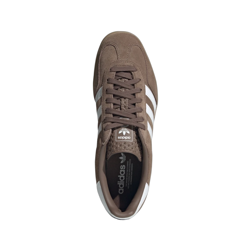 Adidas Gazelle Indoor Earth Strata White Gold Metallic, Earth Strata/Cloud White/Gold Metallic (JQ0175)