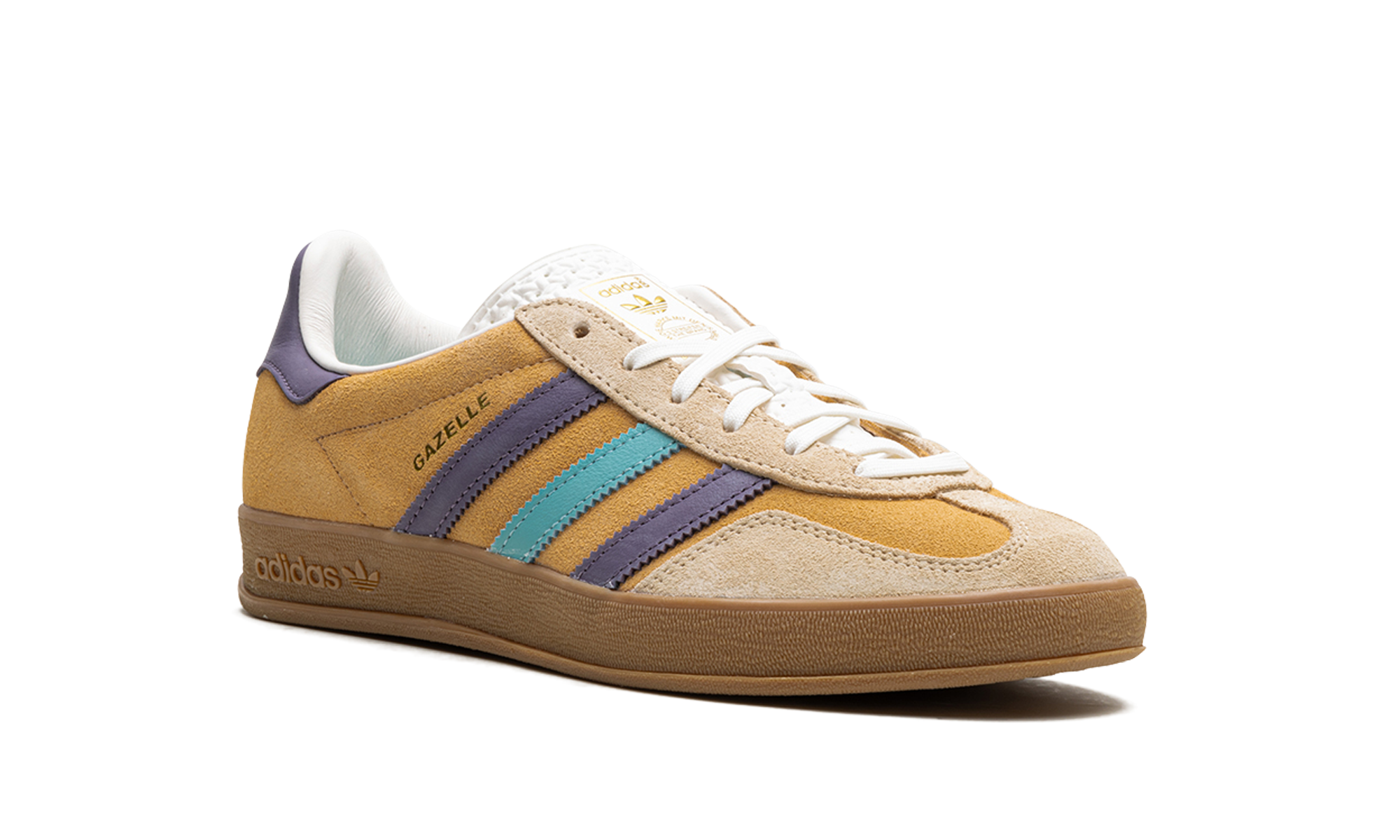 Adidas Gazelle Indoor Glow Orange Shadow Violet