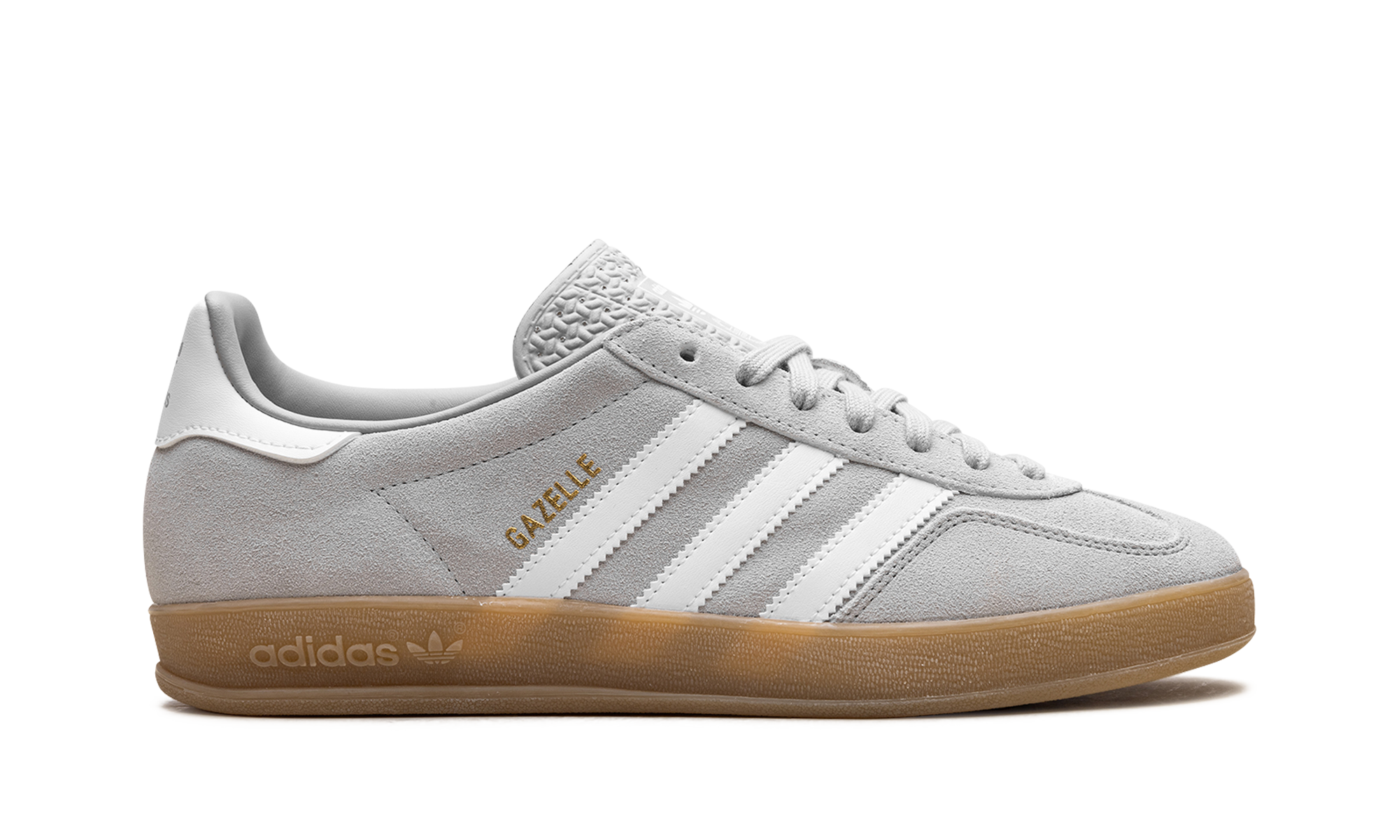Adidas Gazelle Indoor Grey Cloud White Gold Metallic