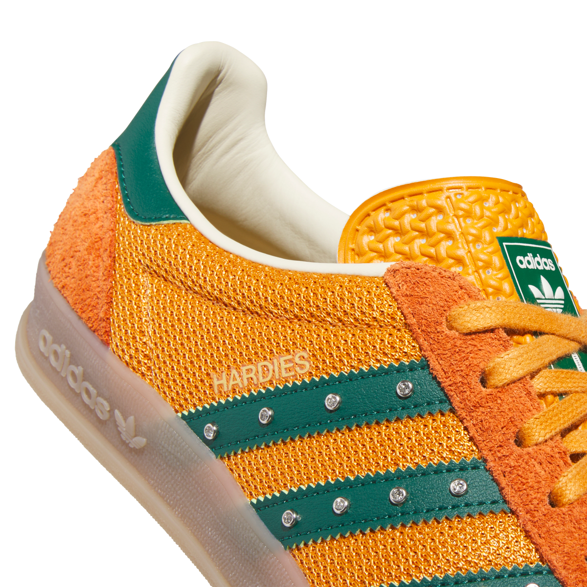 Adidas Gazelle Indoor Hardies Rust Orange Green