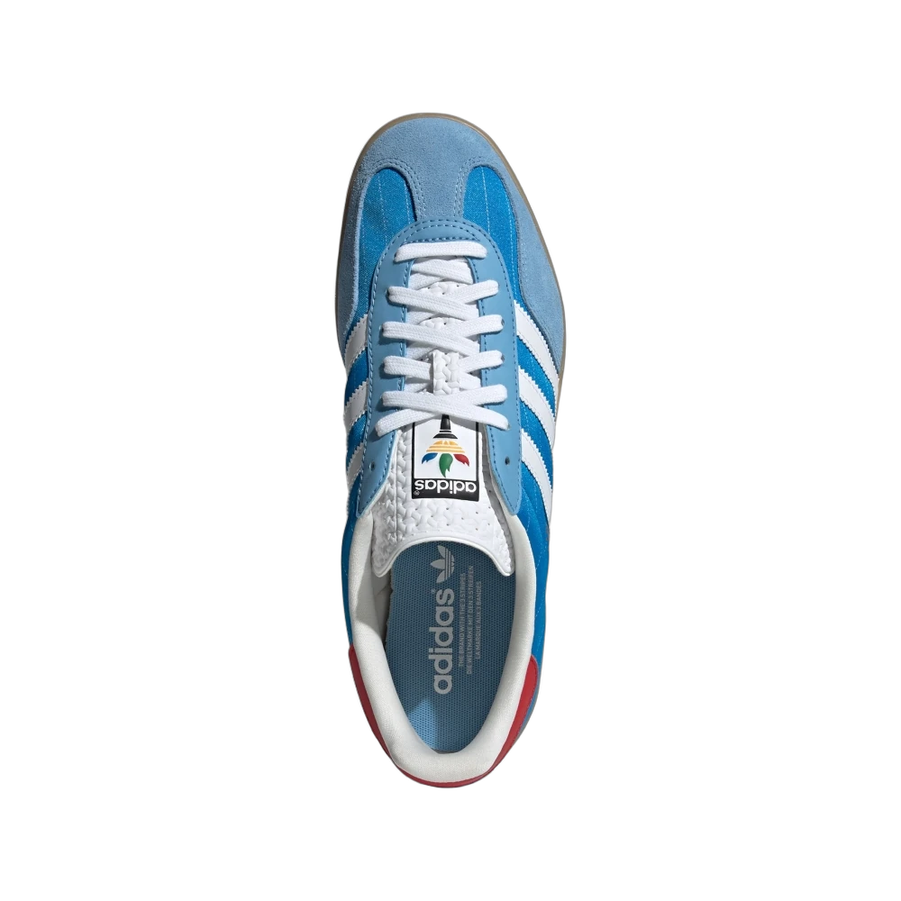 Adidas Gazelle Indoor Olympic Blue, Olympic Blue/Red/Gum (IF9643)