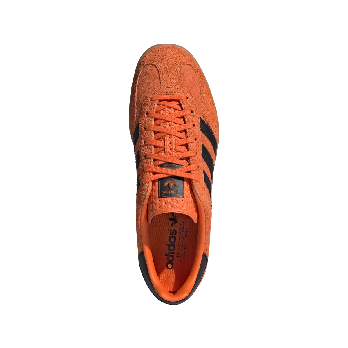 Adidas Gazelle Indoor Orange Gum, Orange/Core Black/Gum (JI3905)