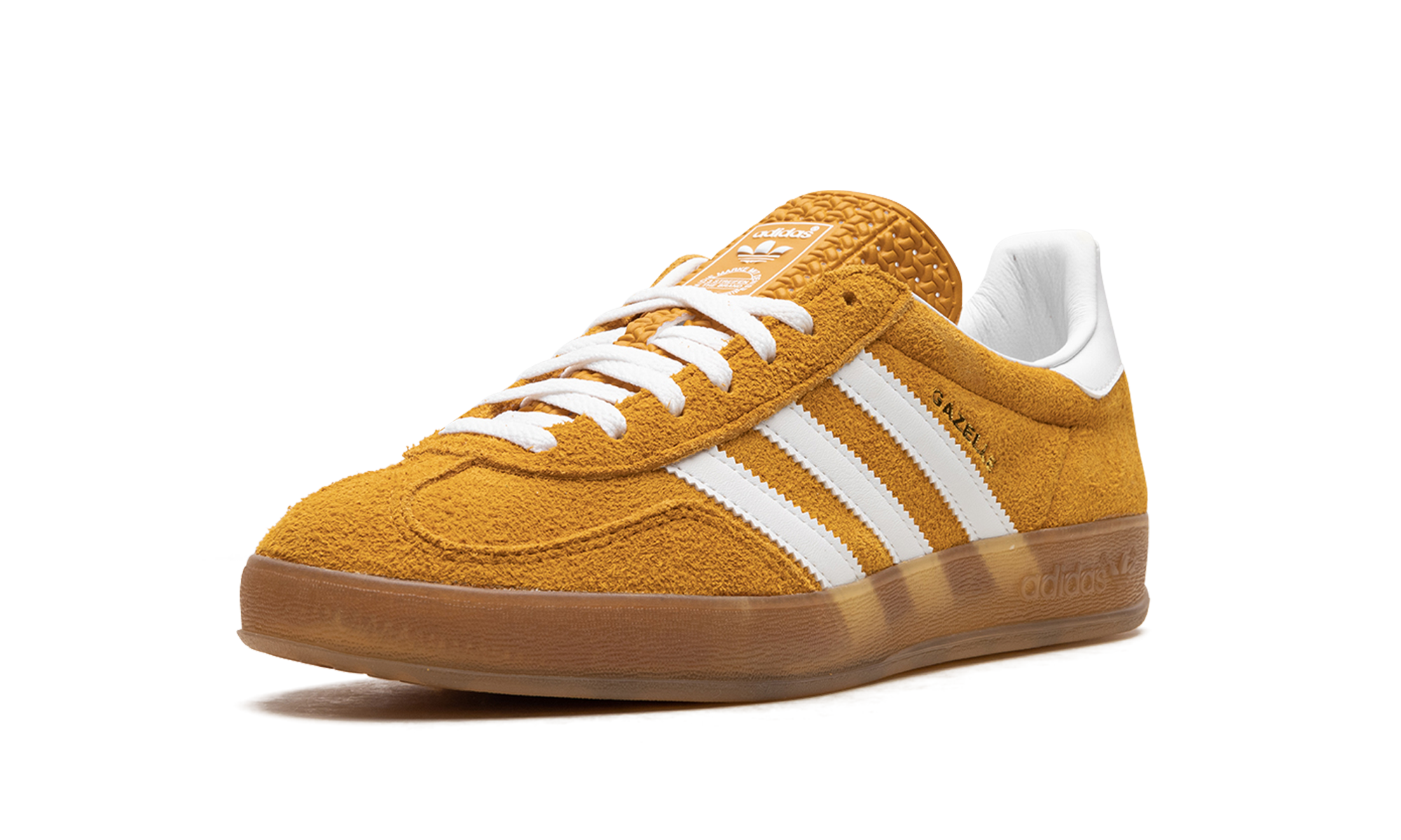 Adidas Gazelle Indoor Orange Peel White