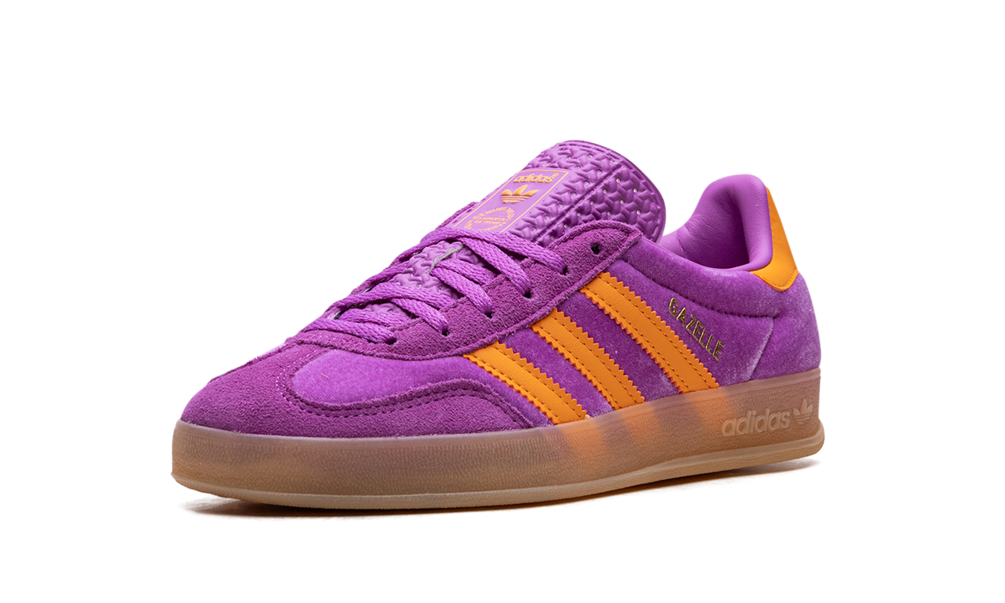 Adidas Gazelle Indoor Purple Burst Velvet
