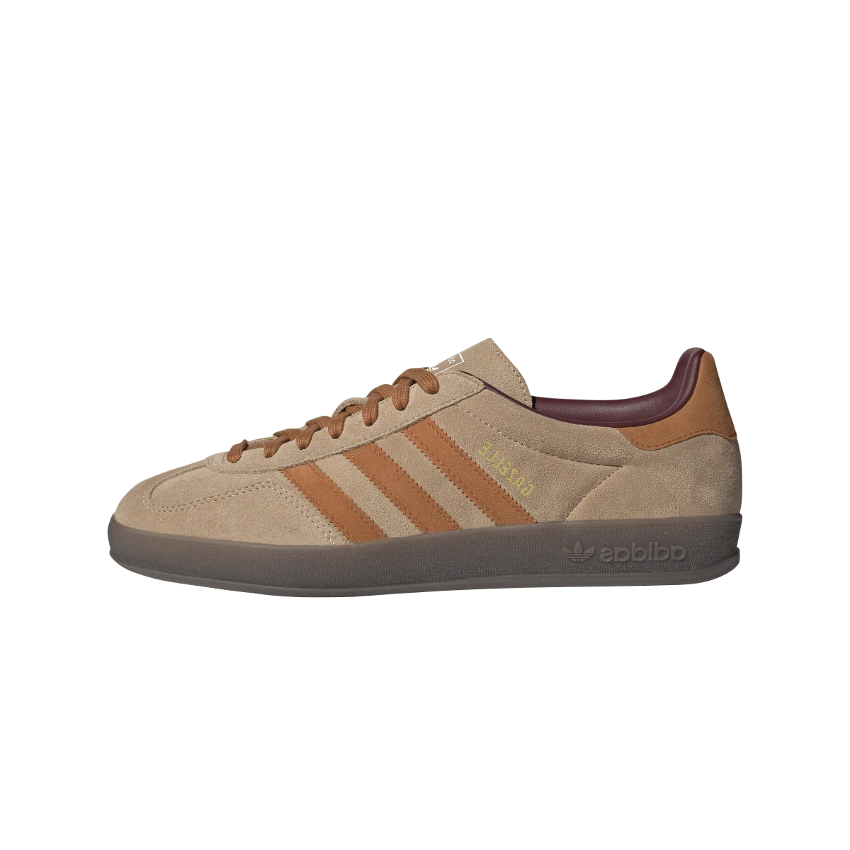Adidas Gazelle Indoor Warm Sandstone Craft Ochre, Warm Sandstone/Craft Ochre/Shadow Red (JH5412)