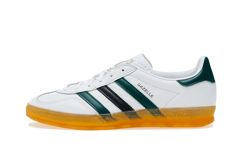 Adidas Gazelle Indoor White Collegiate Green, Cloud White/Collegiate Green/Core Black (IE2957)