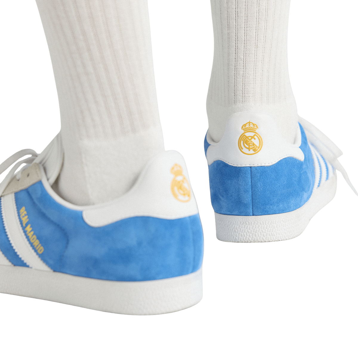 Adidas Gazelle Real Madrid Third Kit Blue Bird