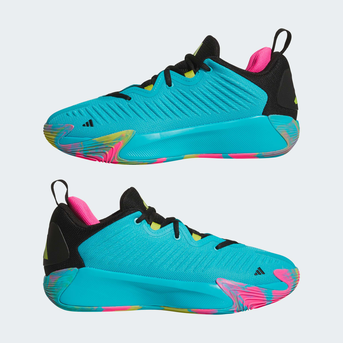 Adidas Initiation Lucid Cyan Black Preloved Lime