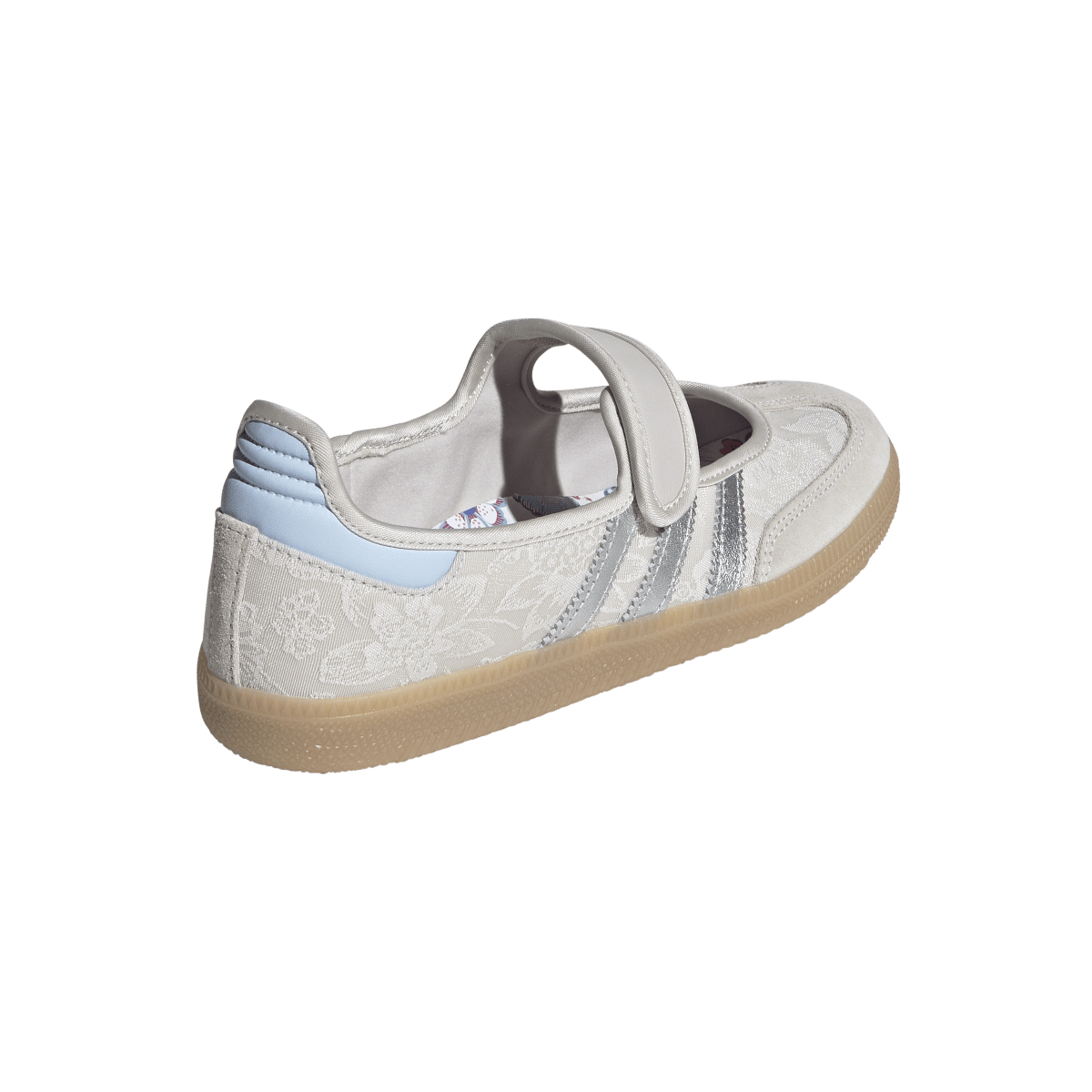 Adidas Liberty London Samba Jane Chalk Pearl Silver Metallic Chalk White