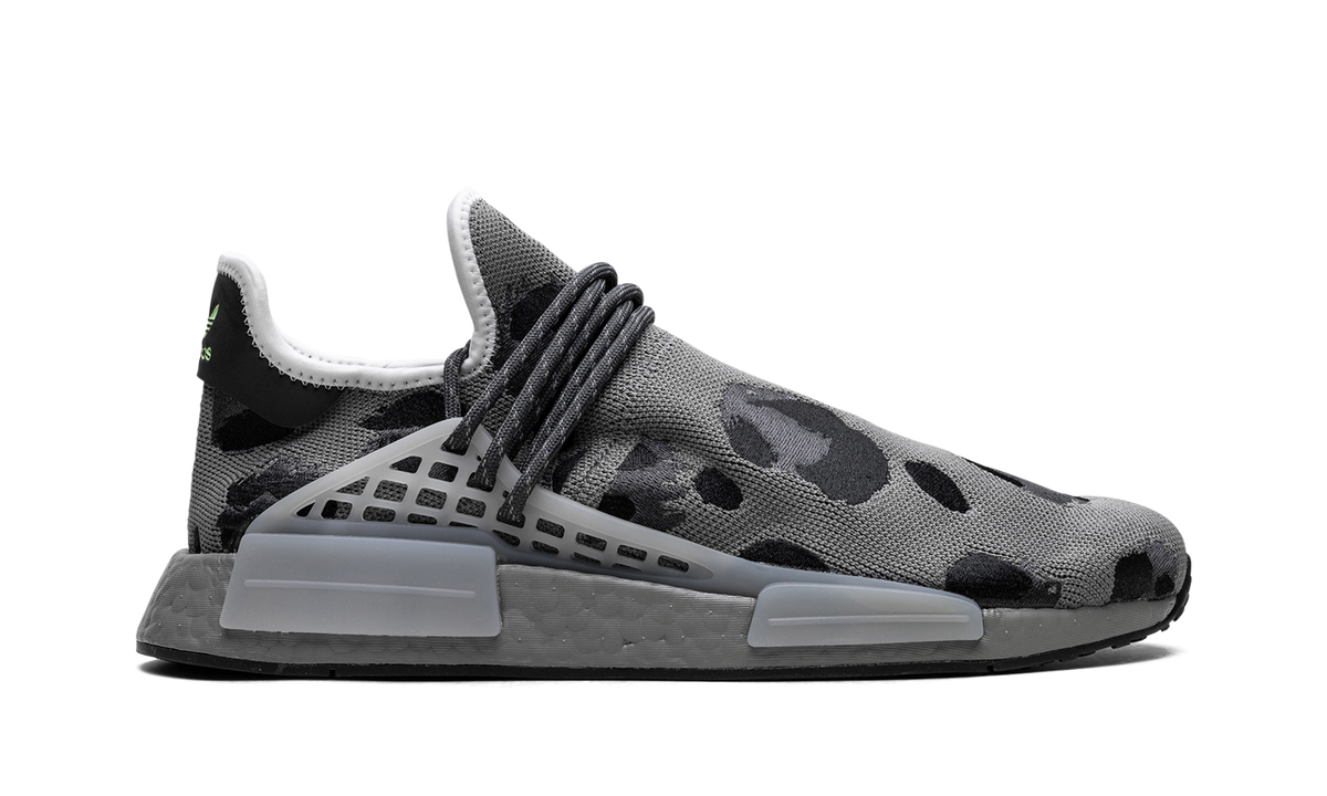 Adidas NMD Hu Pharrell Animal Print Ash Grey