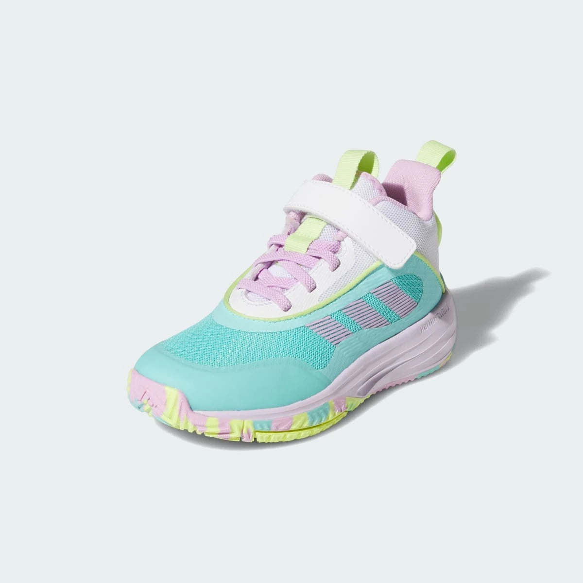 Adidas Ownthegame 3.0 Flash Aqua Bliss Lilac White