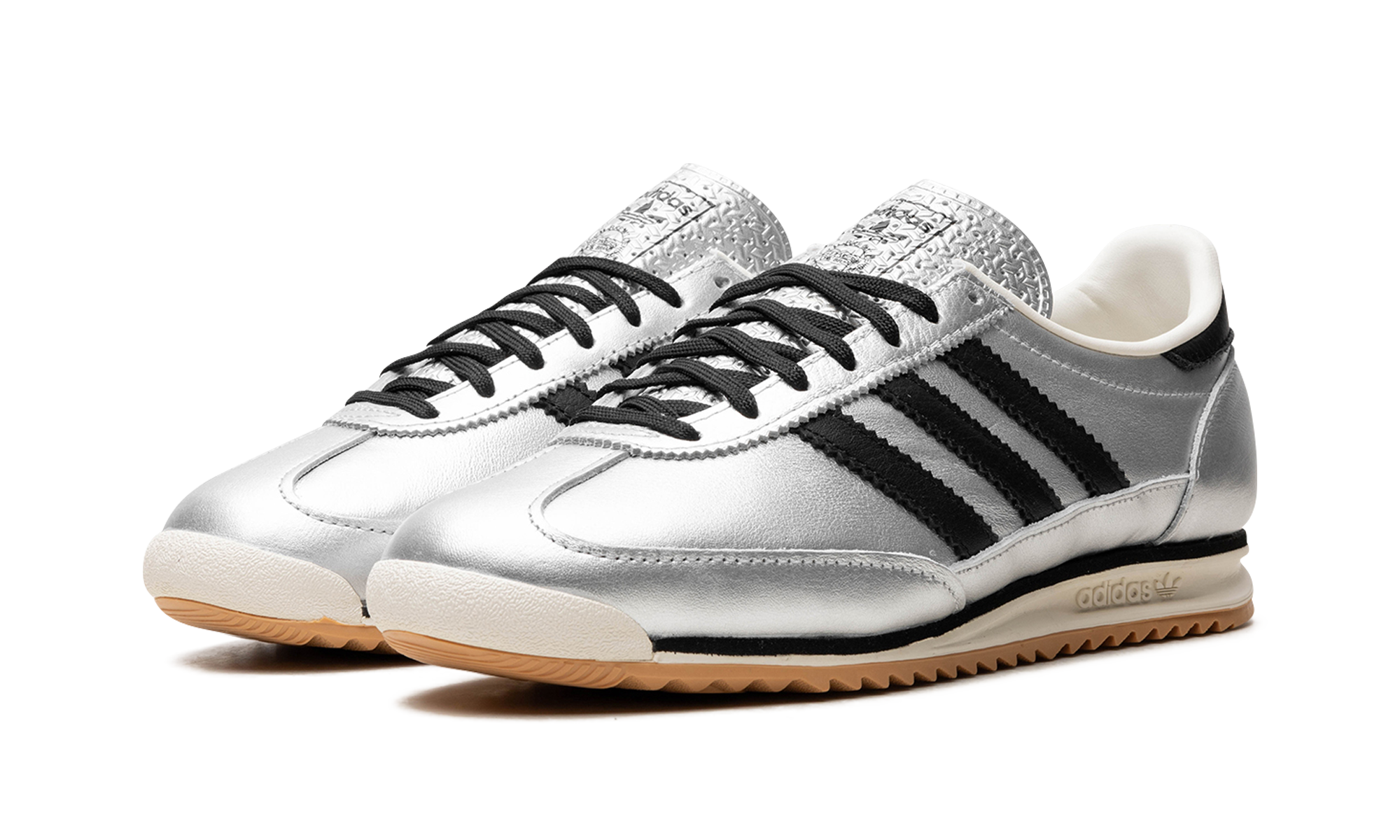 Adidas SL 72 OG Silver Metallic Black Gum