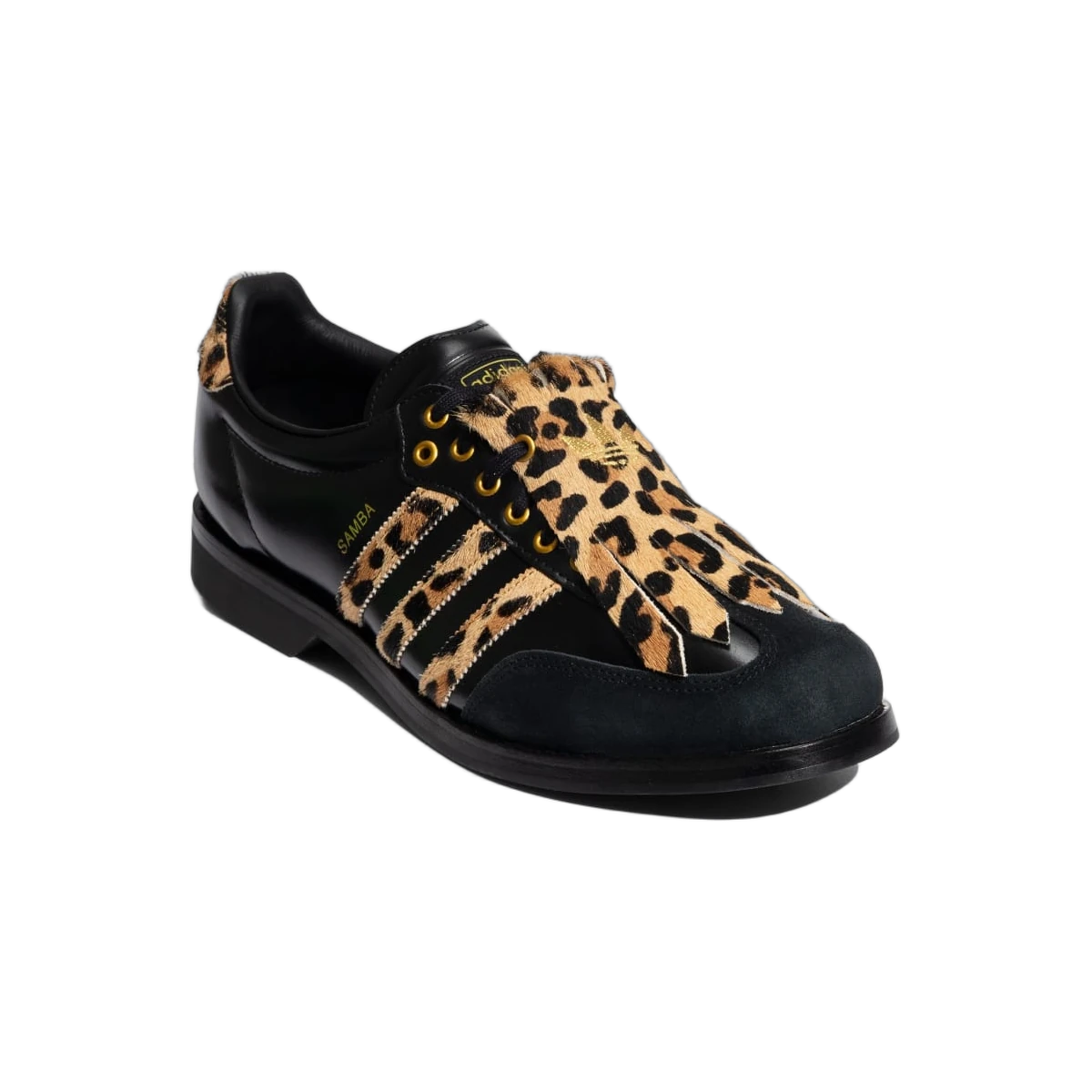 Adidas Samba Bowling Shoe Leopard Black