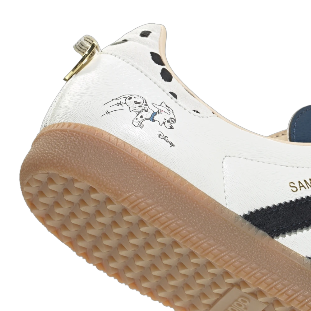 Adidas Samba Disney 101 Dalmatians Penny, Cloud White/Core Black/Gold Metallic (KJ5990)