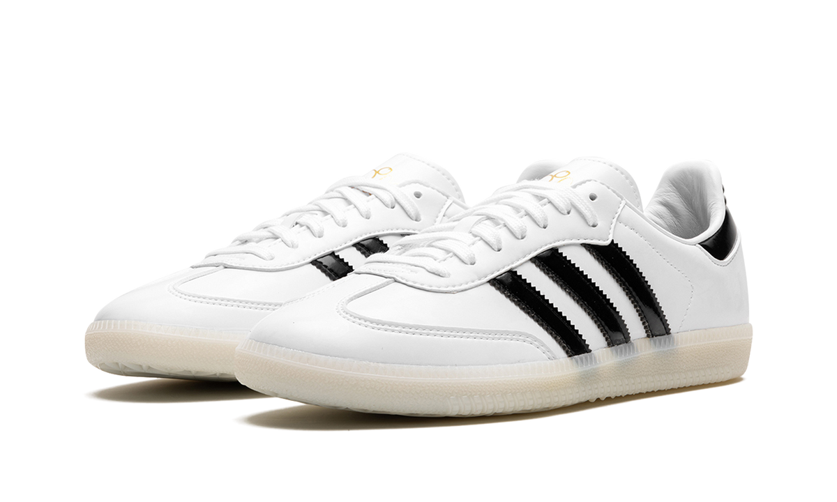 Adidas Samba Jason Dill White Black Patent
