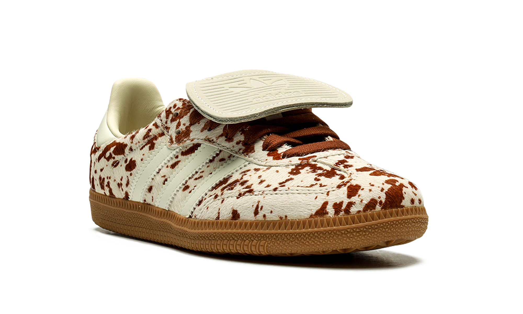 Adidas Samba LT Cow Print Brown White