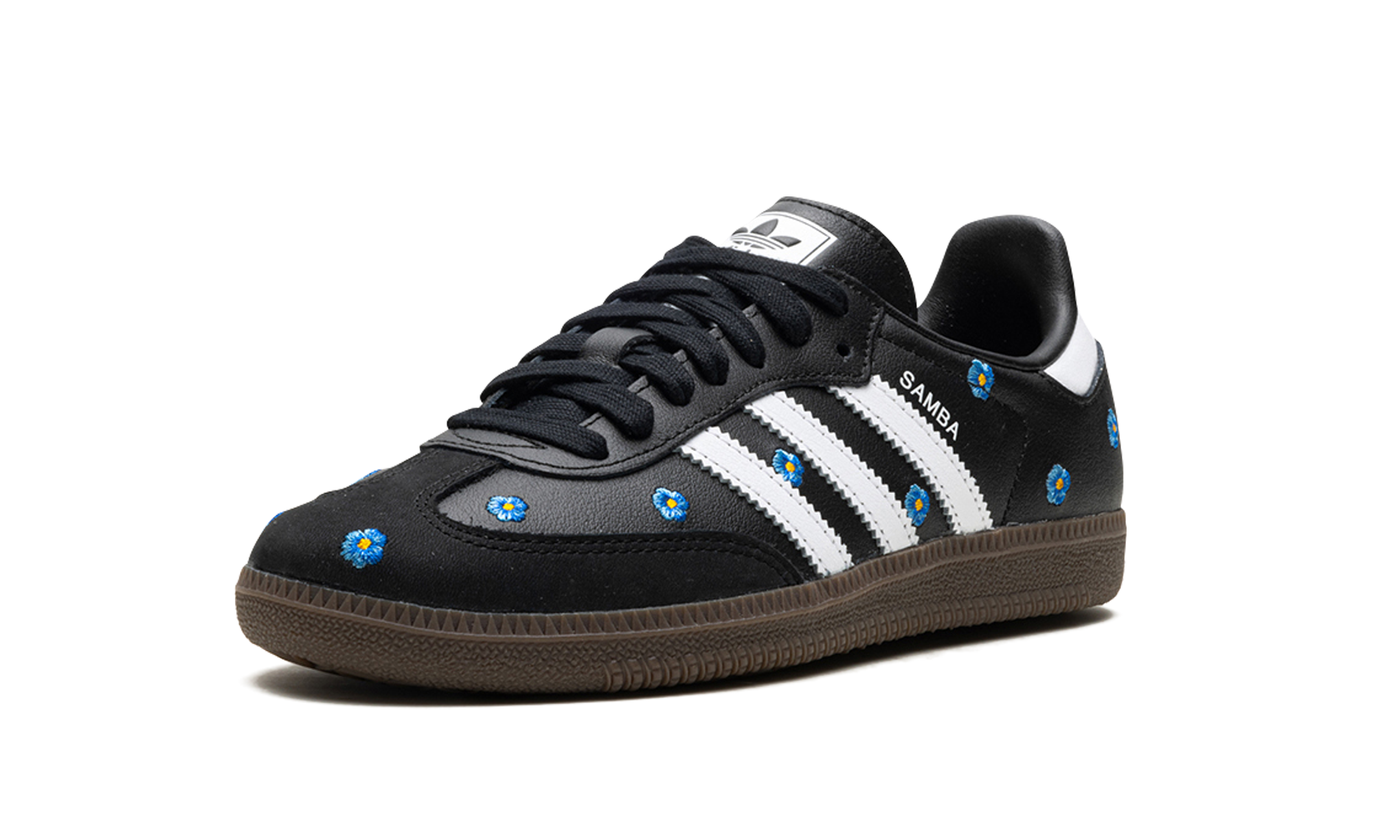 Adidas Samba Light Blue Floral Core Black