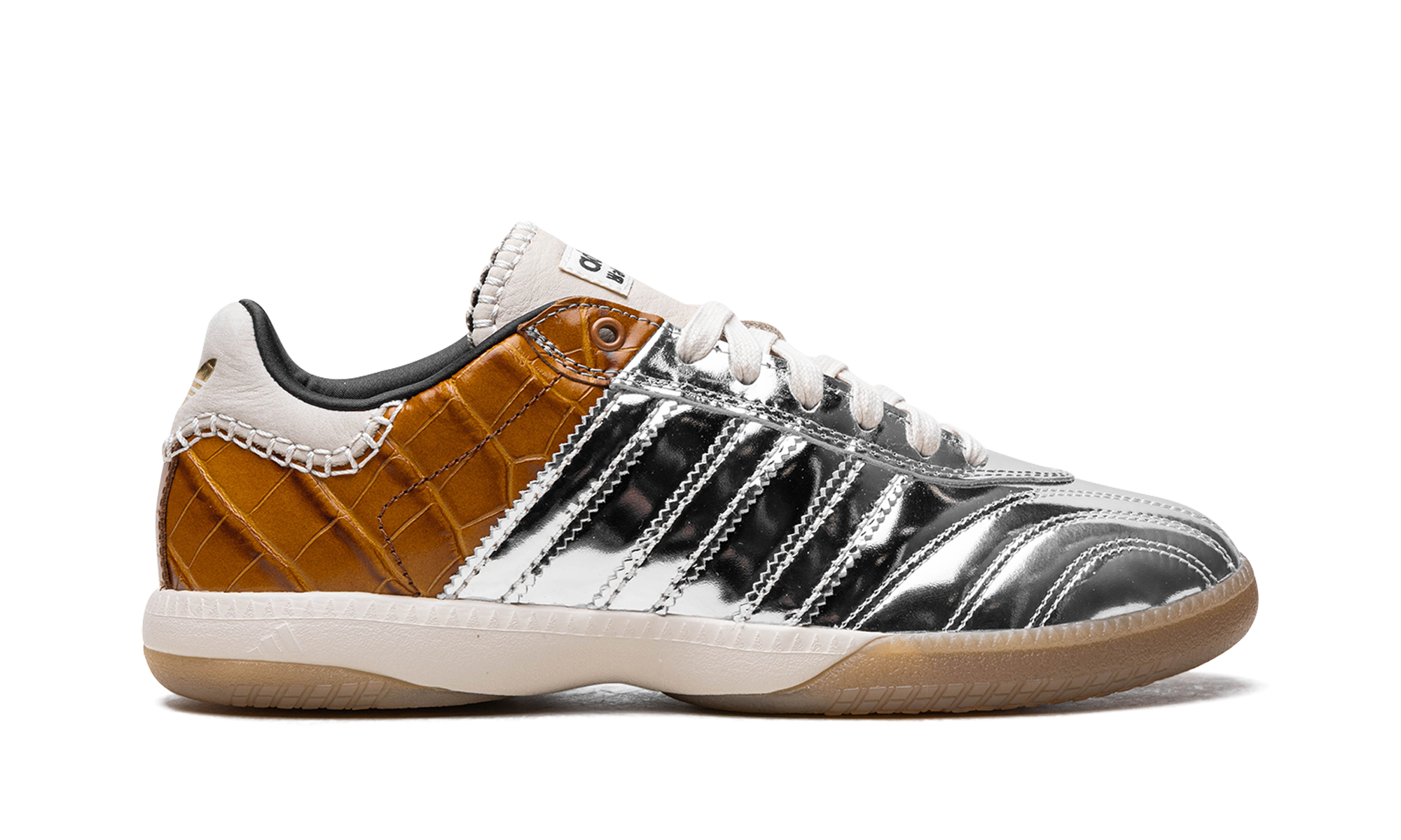 Adidas Samba Millennium Wales Bonner Silver Metallic Yellow Croc