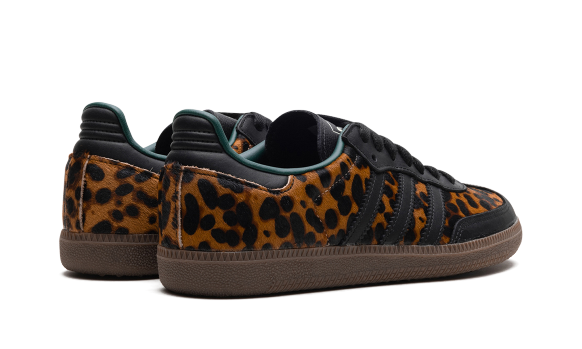Adidas Samba OG Black Green Leopard