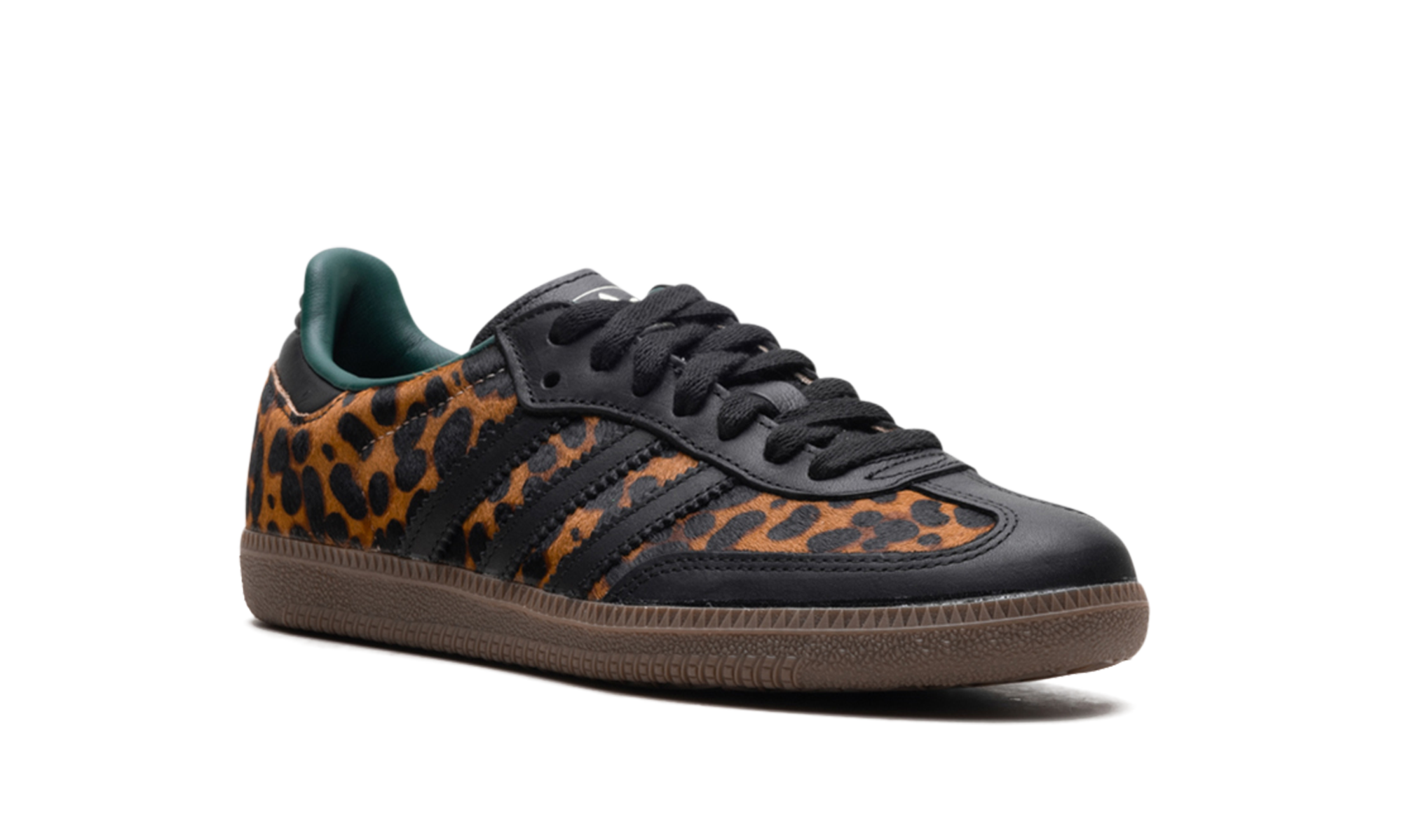 Adidas Samba OG Black Green Leopard