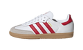 Adidas Samba OG Cloud White Better Scarlet Gum