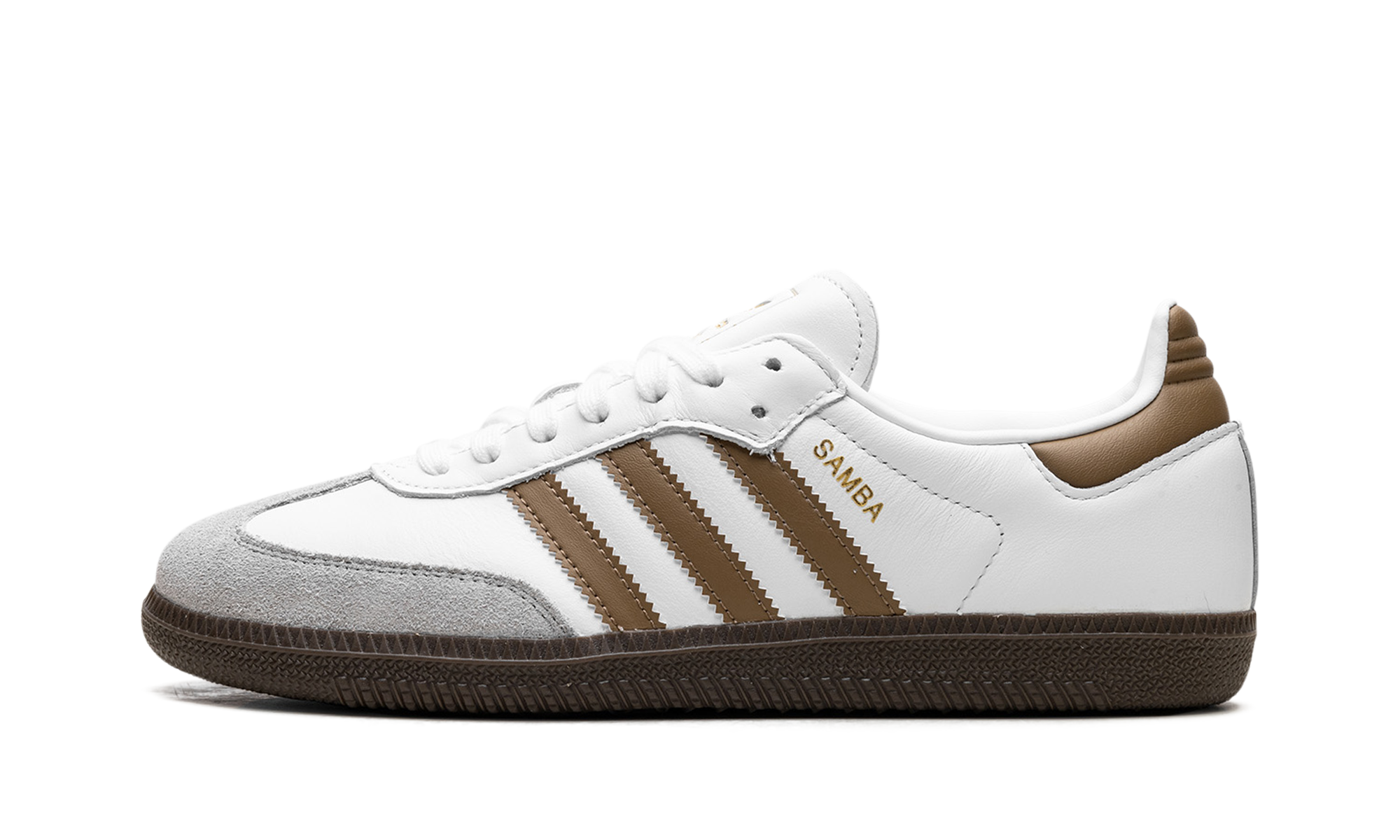 Adidas Samba OG Cloud White Brown Desert