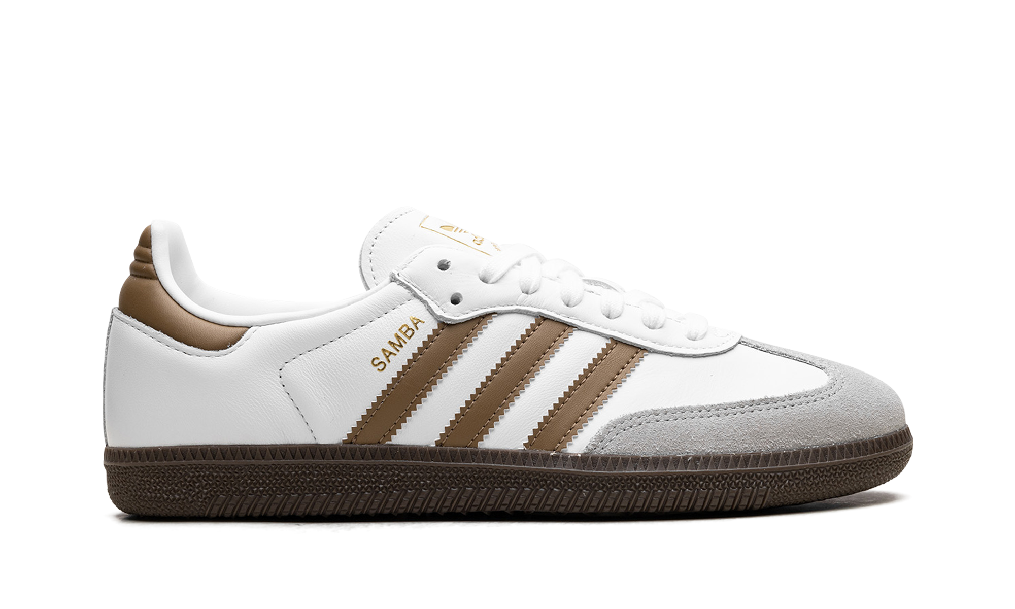 Adidas Samba OG Cloud White Brown Desert
